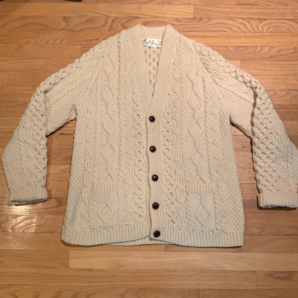 VTG BLARNEY WOOLLEN MILLS HANDKNITTED SWEATER